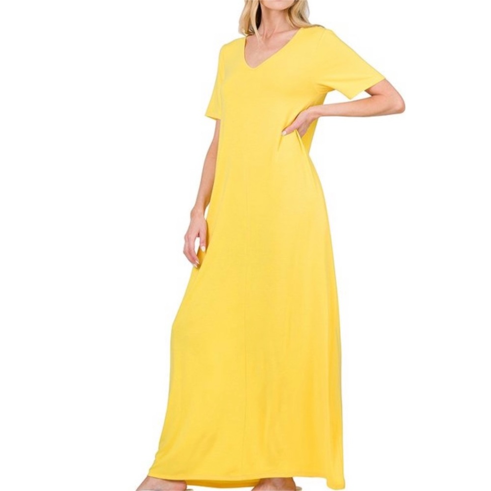 Perfect Maxi Dresses Yellow